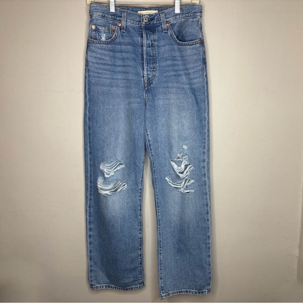 Levi's High Rise ribcage Women Jeans - Blue